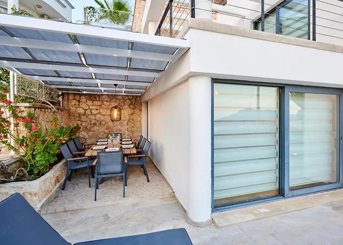 Luxus Skyla Mit 5 Schlafzimmern & Meer-blick Kaş