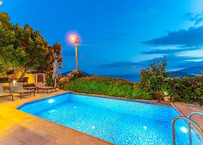 Luxus Skyla Mit 5 Schlafzimmern & Meer-blick * Kaş